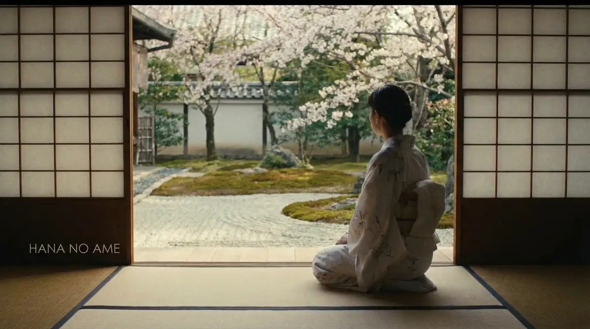 日本伦理电影经典场景 - 和室中的女性形象，捷克街头 馆藏影像